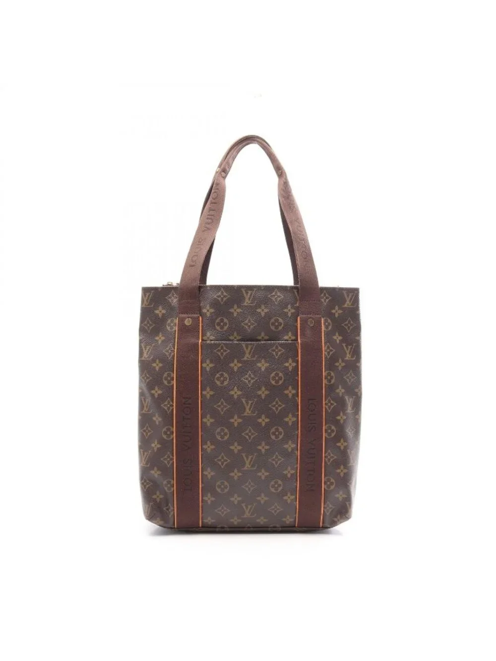 Louis Vuitton Tote Bag Cabas Beaubourg Monogram Canvas Leather